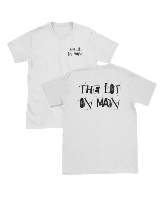 Lot On Main Classic Tee White
